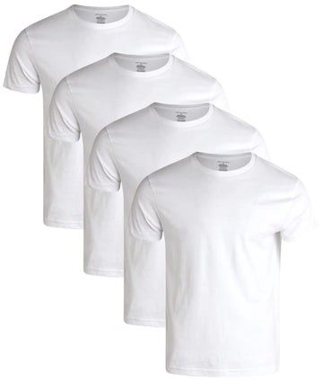 Undershirts White – 4 Pack