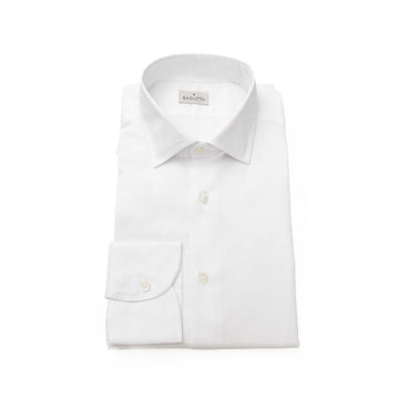 White Cotton Men's Shirt
