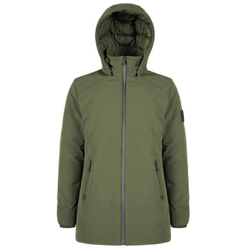 Green Nylon Men Jacket