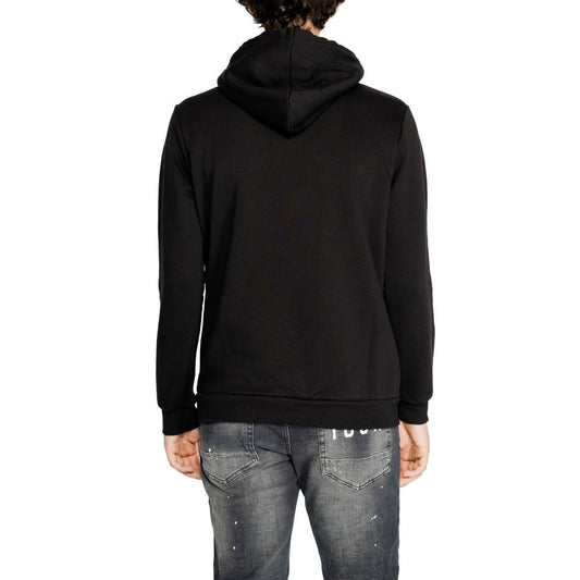 Black Cotton Hoody