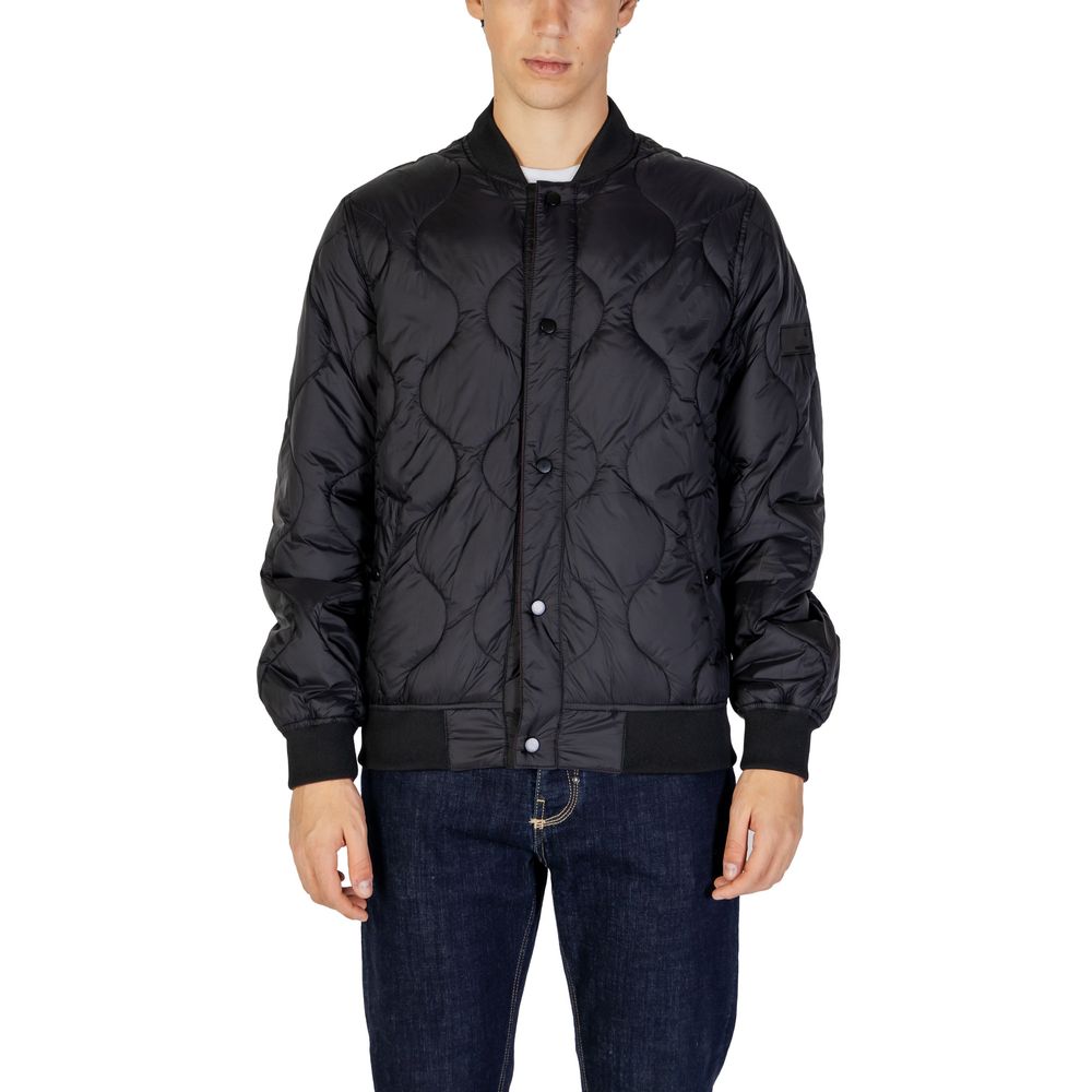 Black Polyamide Jackets & Coat