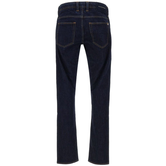 Blue Cotton Men's Jeans