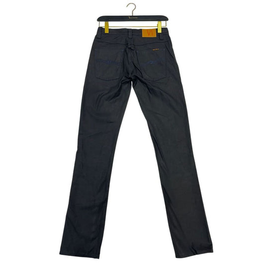 "Black Cotton Men Jeans"