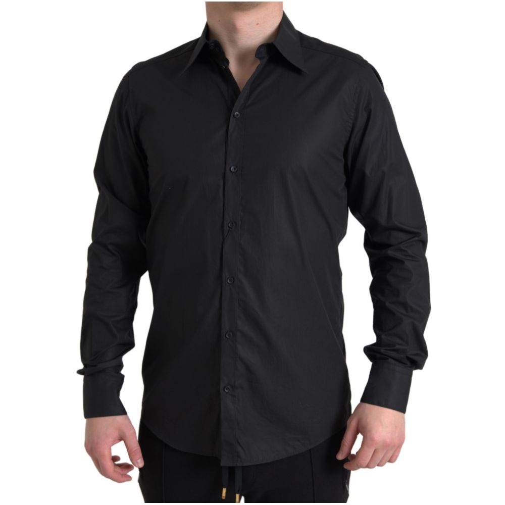 Black Cotton Shirt
