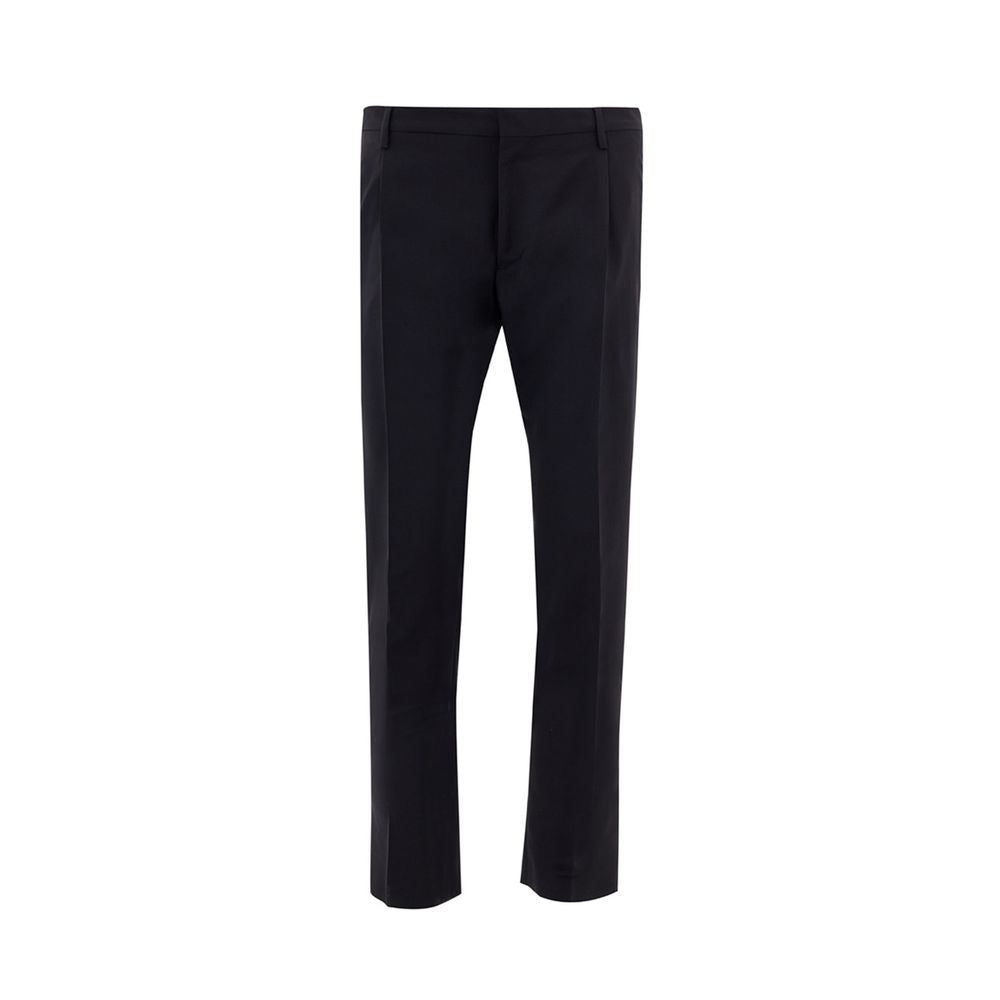 Black Wool Pant