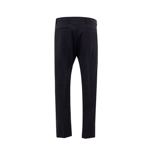 Black Wool Pant