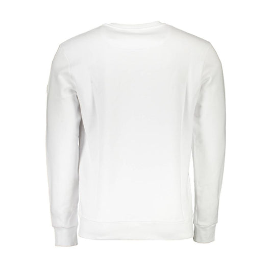 White Cotton Men's Sweater