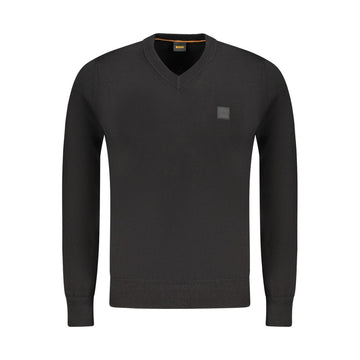 Black Cotton Sweater