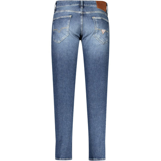 Blue Cotton Jeans Denim