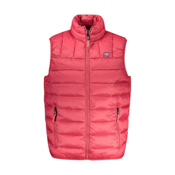 Red Polyamide Men's Jacket