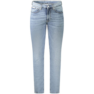 Blue Cotton Men Jeans
