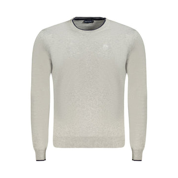 Brown Cotton Men Sweater