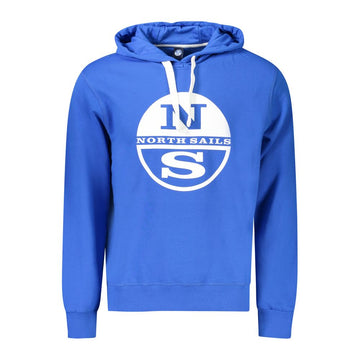 Blue Cotton Men's Sweater