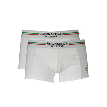 White Cotton Men Boxer