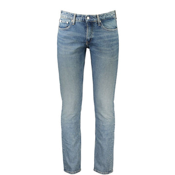 Blue Cotton Men Jeans