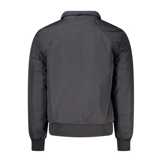 Black Polyamide Men's Jacket