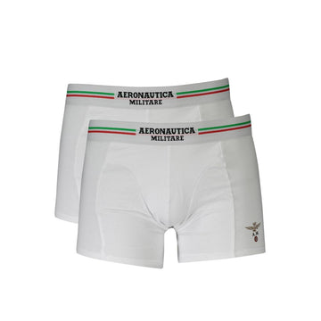 White Cotton Men Boxer