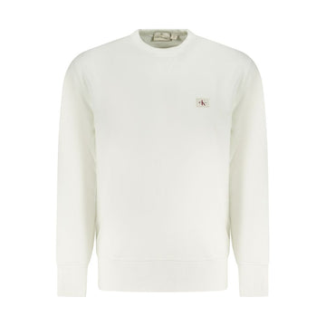 White Cotton Men Sweater