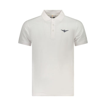 White Cotton Polo Shirt
