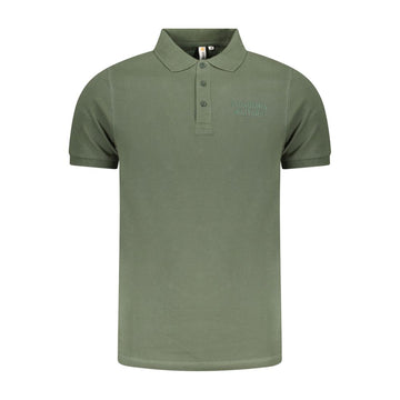 Green Cotton Polo Shirt