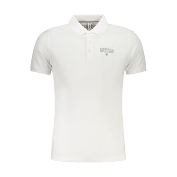 White Cotton Polo Shirt