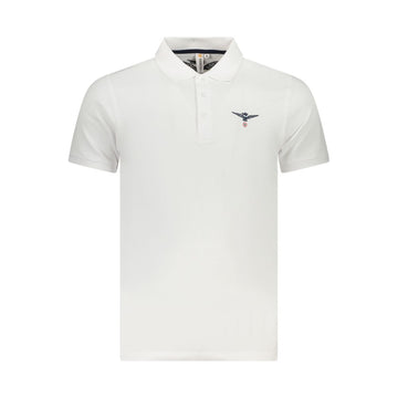 White Cotton Polo Shirt
