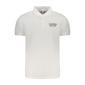 White Cotton Polo Shirt