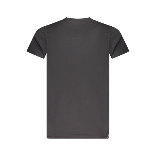 Black Cotton T-Shirt