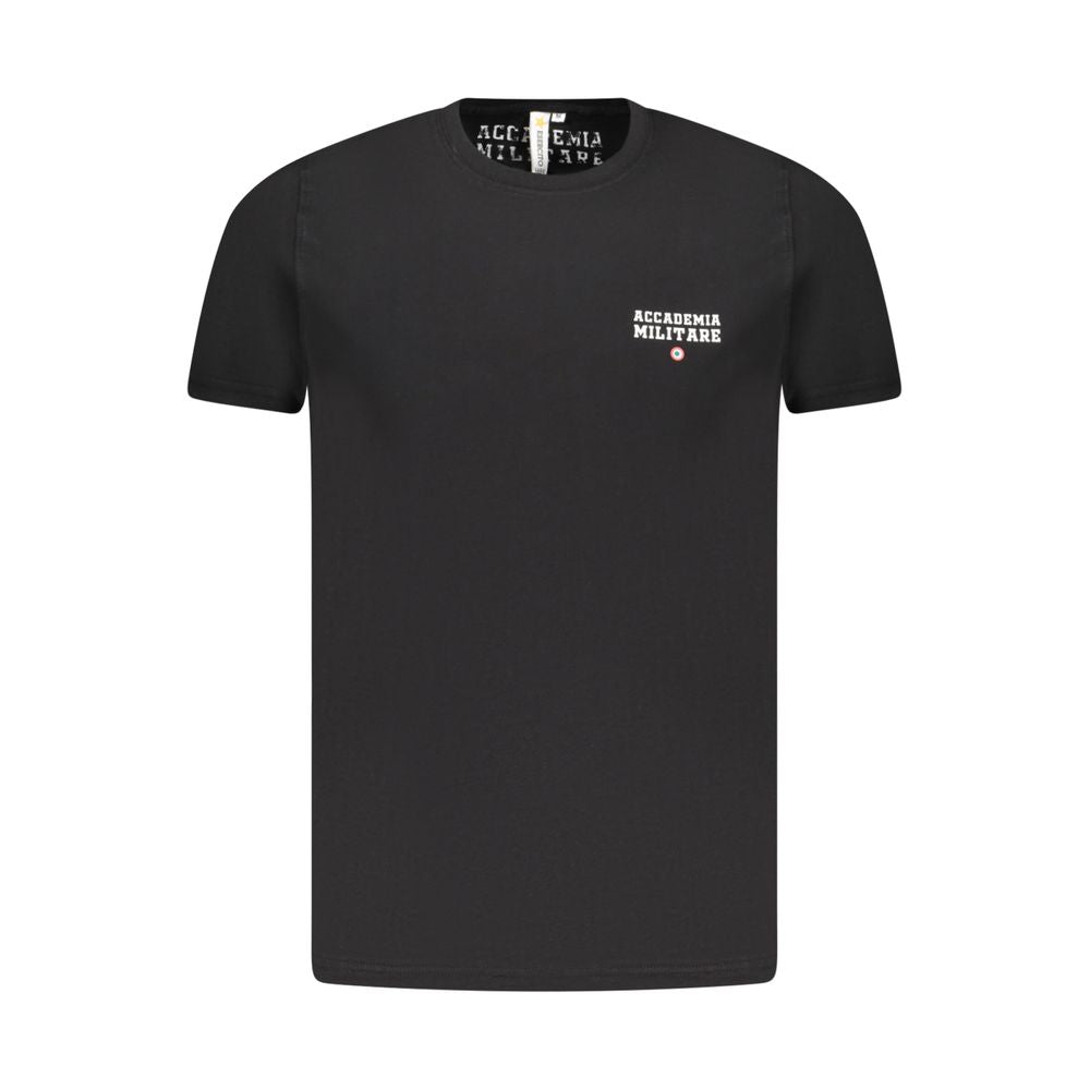 Black Cotton T-Shirt