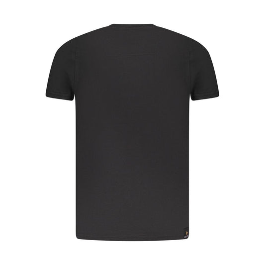 Black Cotton T-Shirt