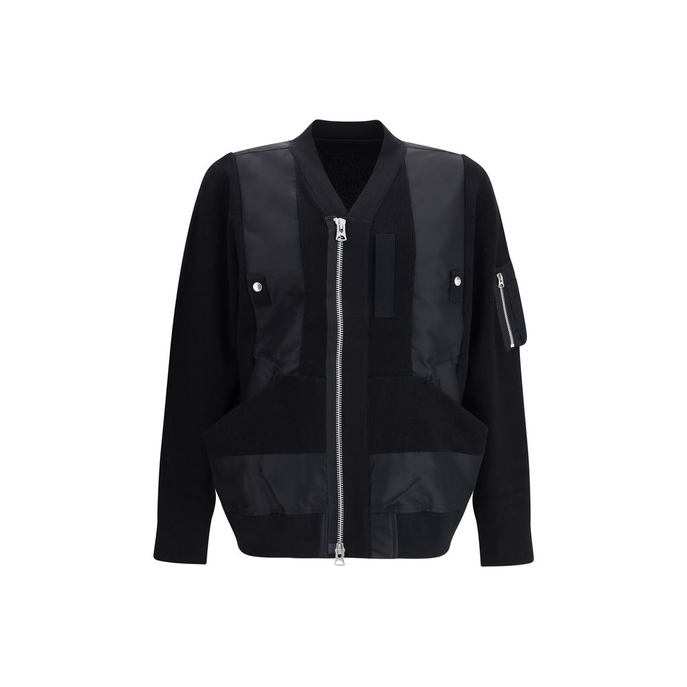 Zip paneled Jacket