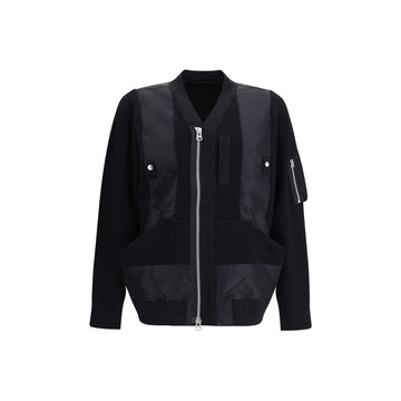 Zip paneled Jacket
