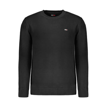 Black Cotton Sweater