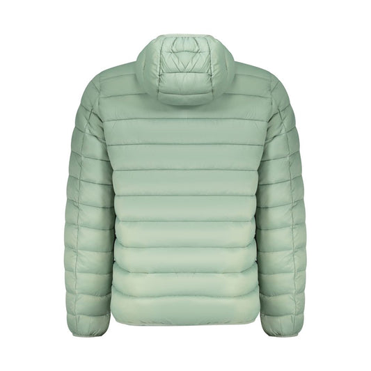 Green Polyamide Men Jacket