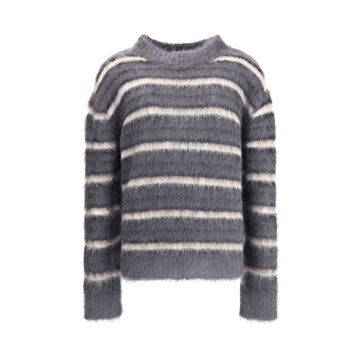 Striped wool mohair Sweater