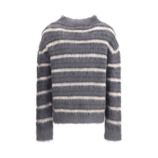 Striped wool mohair Sweater