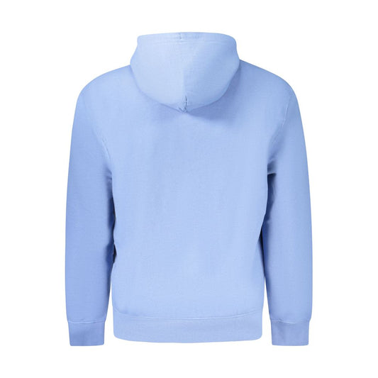 Blue Recycled Polyester Men Sweater