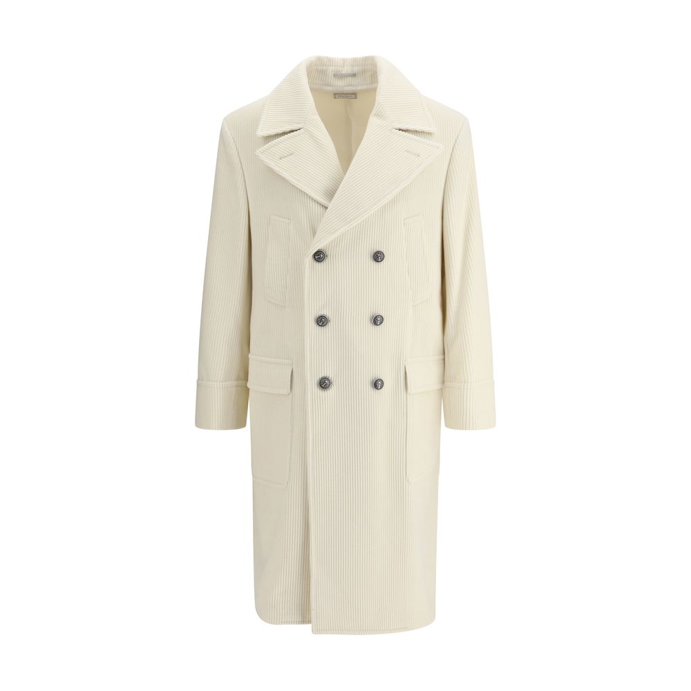 Ribbed cashmere Coat