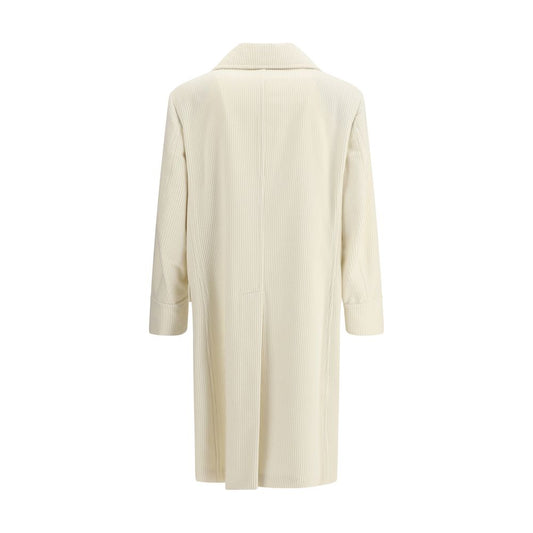 Ribbed cashmere Coat