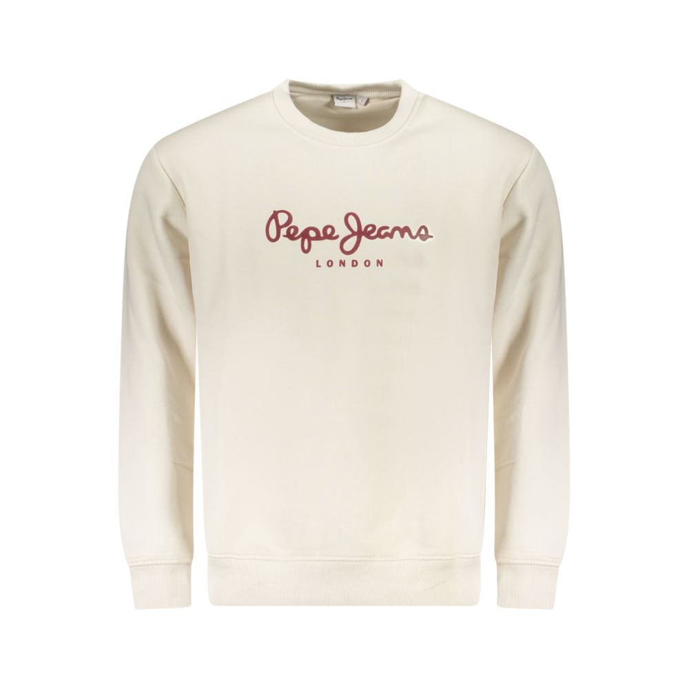 White Cotton Men Sweater