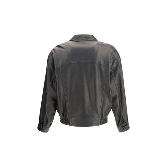 Balloon Leather Jacket