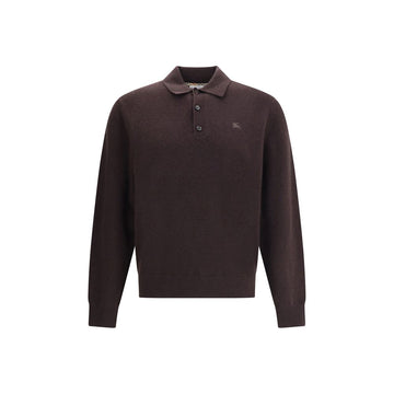 Cashmere long-sleeved polo Sweater