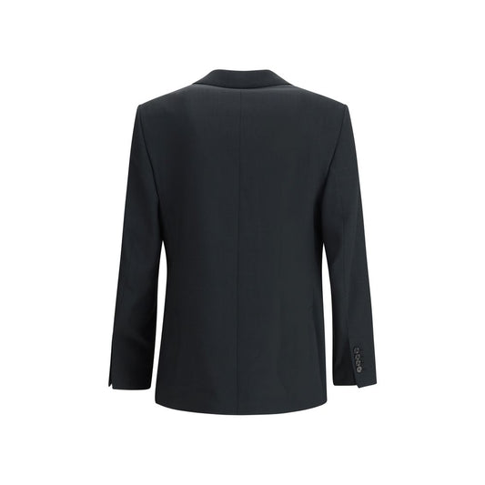 Single-breasted Jacket in virgin wool