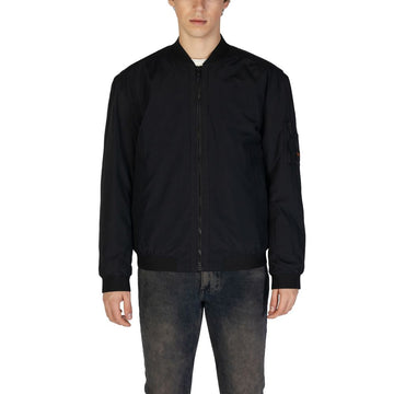 Black Polyamide Jackets & Coat
