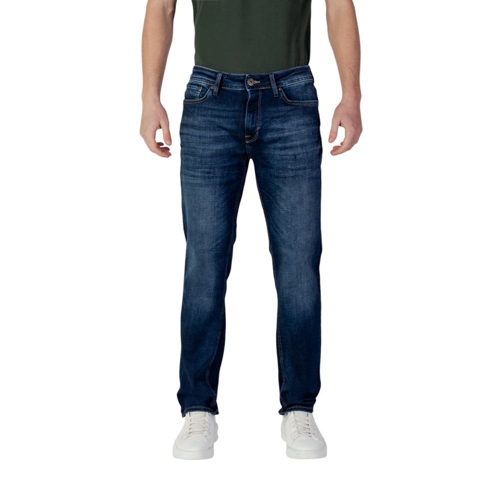 Blue Organic Cotton Relaxed Fit Jean