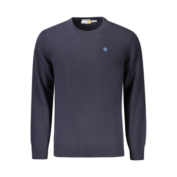 Blue Wool Men Sweater