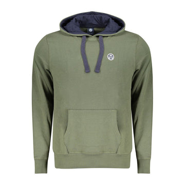 Green Cotton Sweatshirt