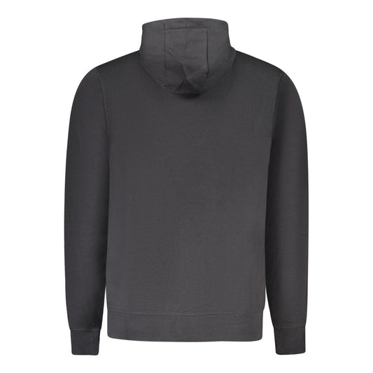 Black Cotton Sweatshirt