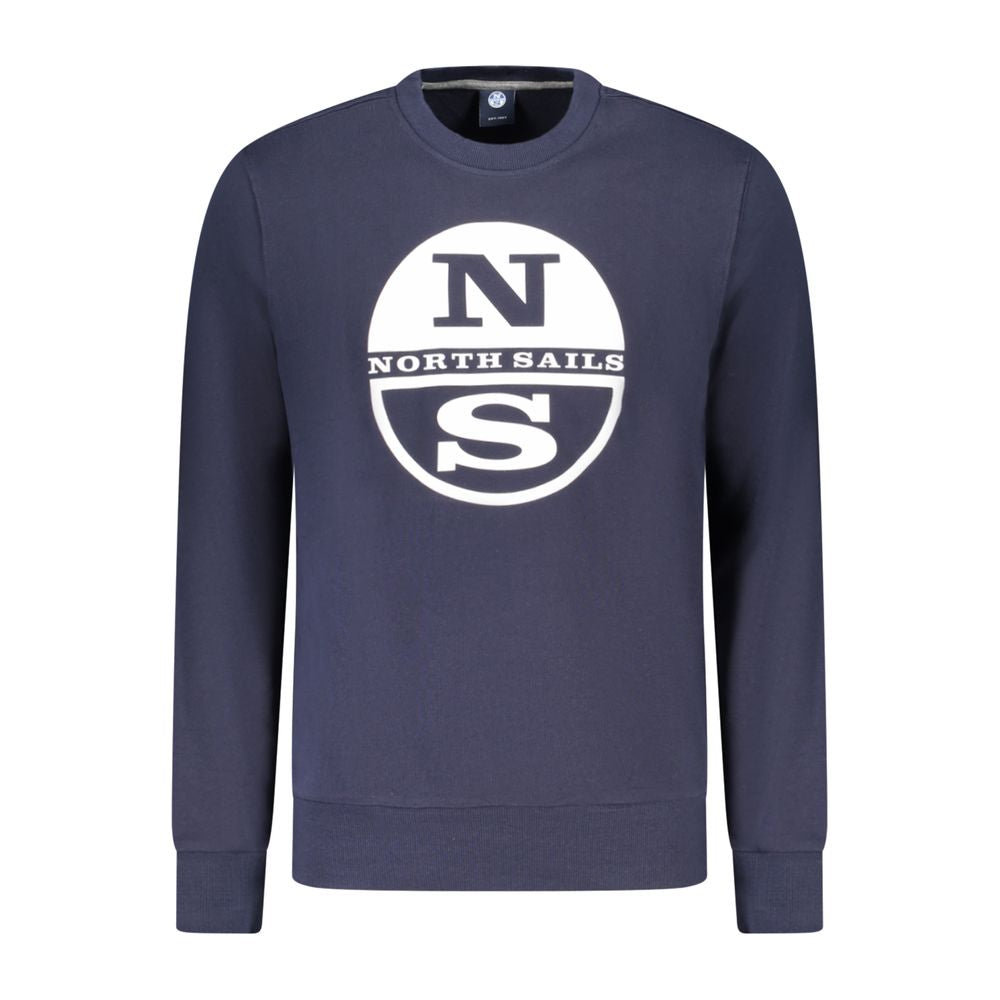 Blue Cotton Sweatshirt