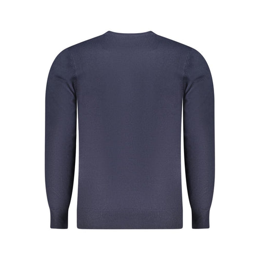 Blue Nylon Sweater